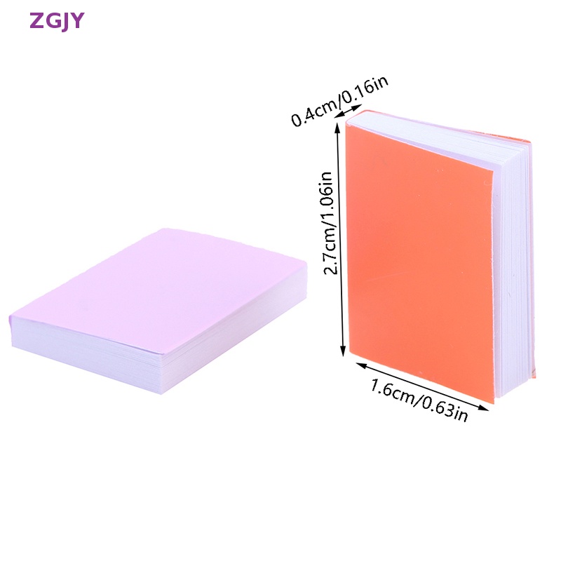 Set 4 Cuốn Sách Mini Trang Trí Nhà Búp Bê Mẫu Mới