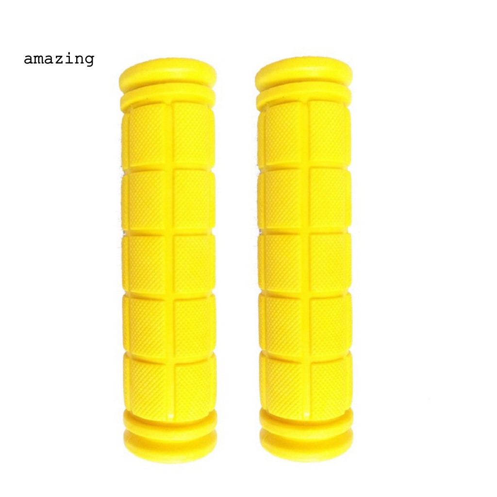 1 Cặp Vỏ Bọc Tay Lái Xe Đạp Bằng Silicone Chống Trượt