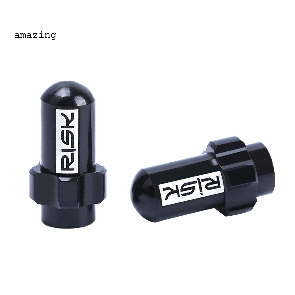 Bộ 2 Nắp Van Xe Đạp Bằng Hợp Kim Nhôm