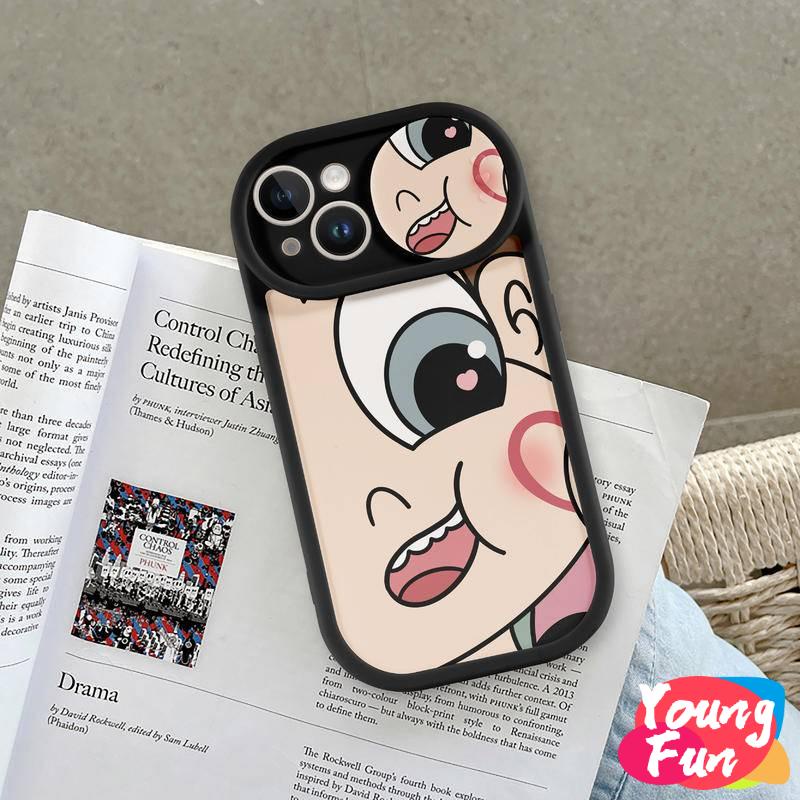 Ốp lưng Cặp đôi Trượt  for iPhone 14 XR 13 11 12 Pro Max 8 7 6 6S Plus X Xs Max Se 2020 13 12 11