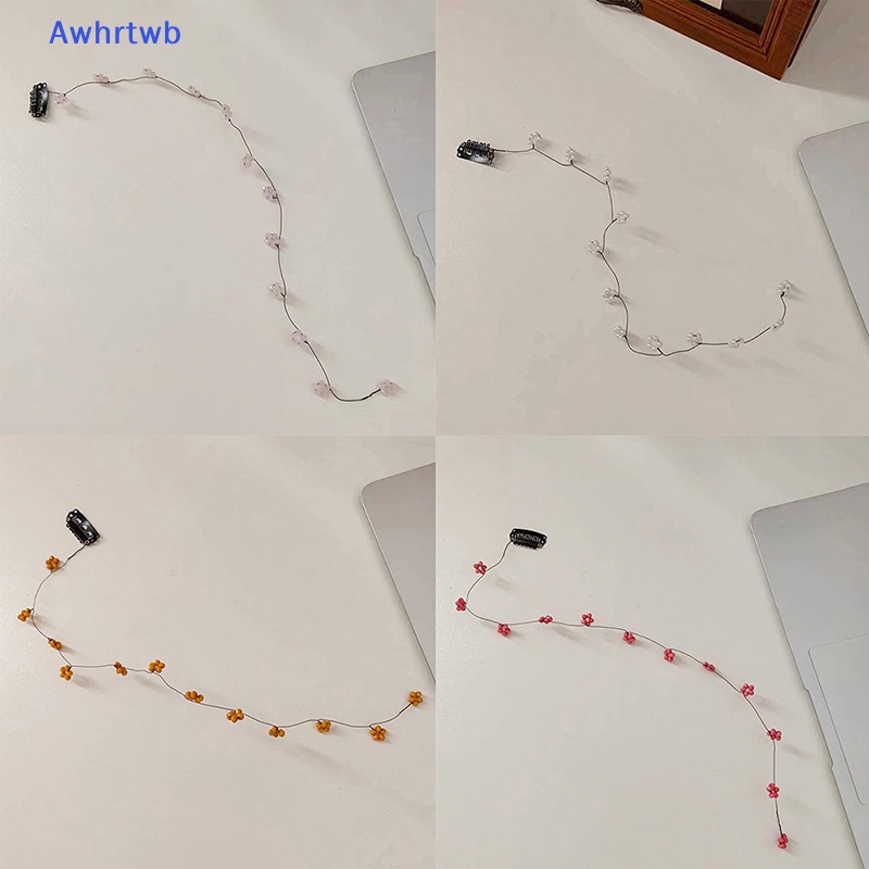 Kẹp Tóc Đính Hoa Tua Rua Thời Trang Cho Nữ Mới