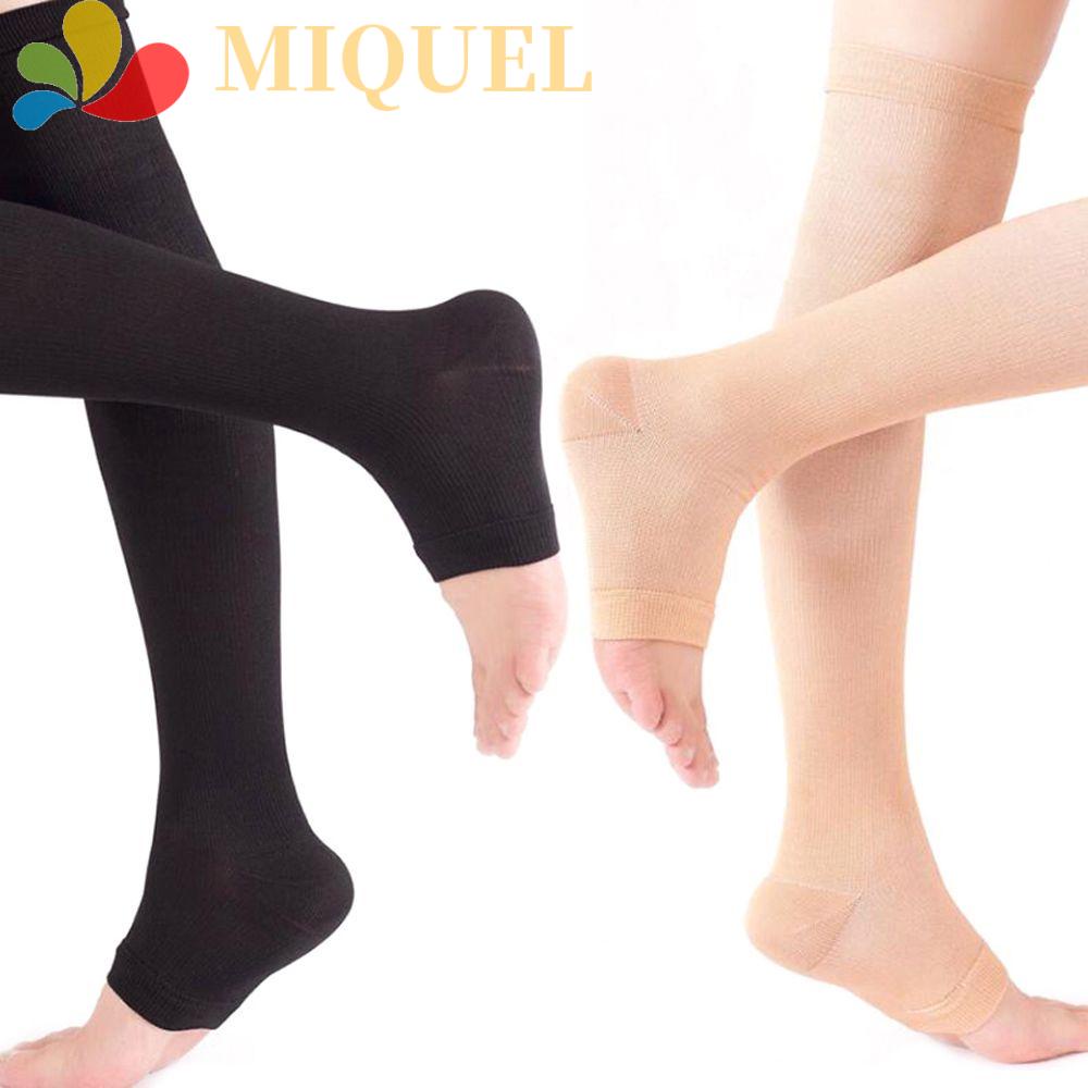 Vớ Nén Cao Đến Đầu Gối Mềm Mại Thoáng Khí Bảo Vệ Bắp Chân Cho Nam Nữ