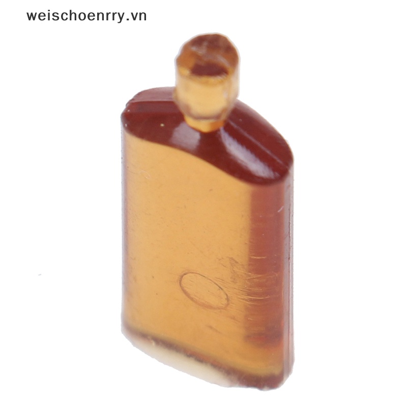 Set 6 Chai Rượu Mini Tỉ Lệ 1: 12 Dùng Trang Trí Nhà Búp Bê