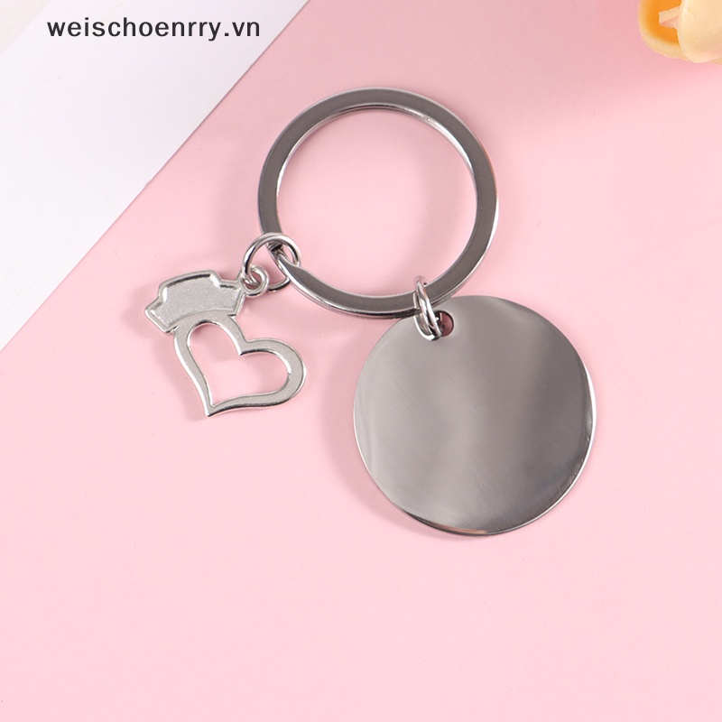 1 Móc Chìa Khóa Có Khắc Chữ I 'M a Nurse Độc Đáo DIY