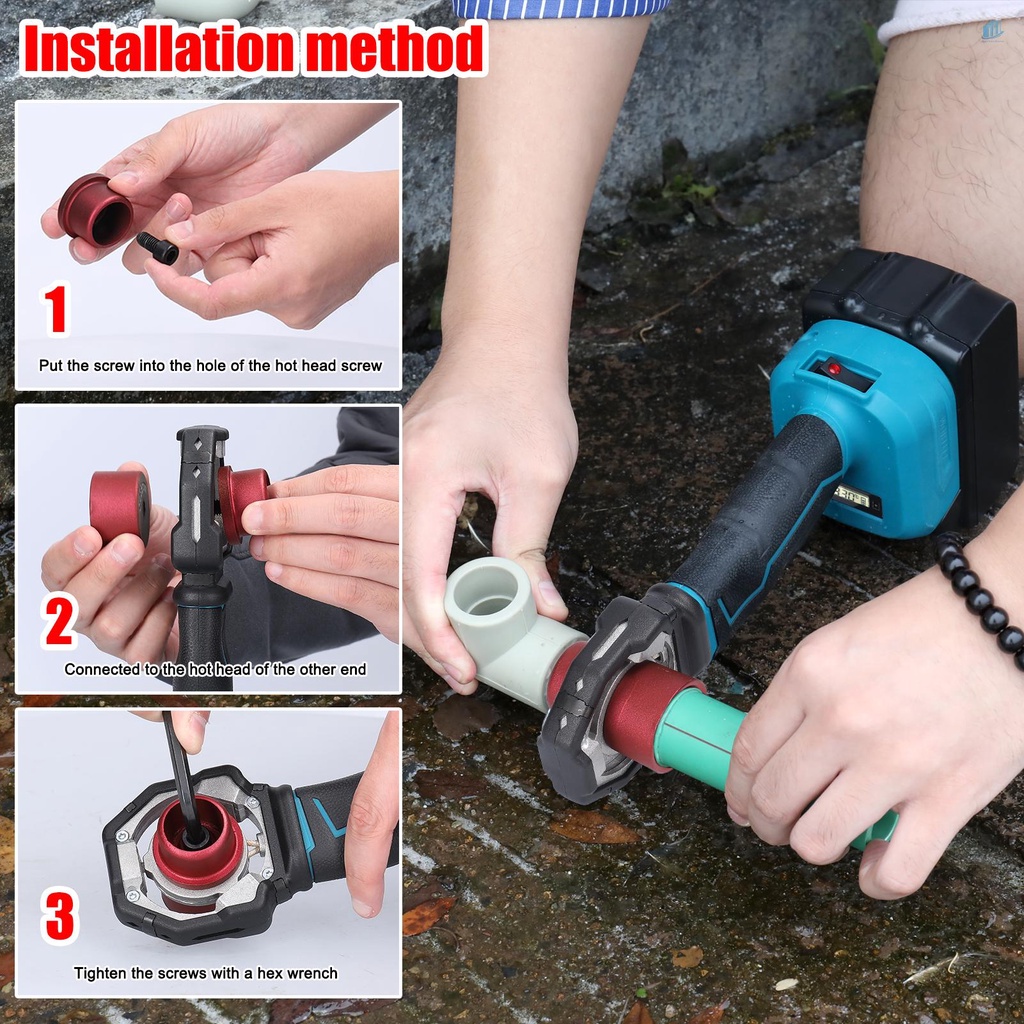 Thiết Bị Hàn Điện PPR Tan Chảy 20mm 25mm 30mm (s2mwvn) Lithium