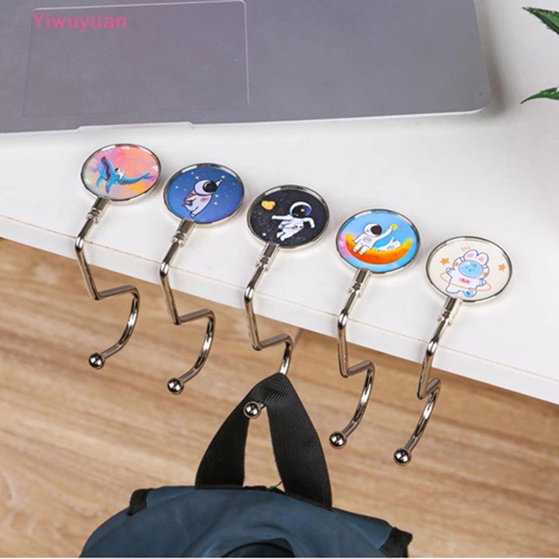 < Yiwuyuan > Móc Treo Túi Xách Để Bàn Nhiều Họa Tiết Hoạt Hình Đa Dạng Có Thể Tháo Rời Được Mới