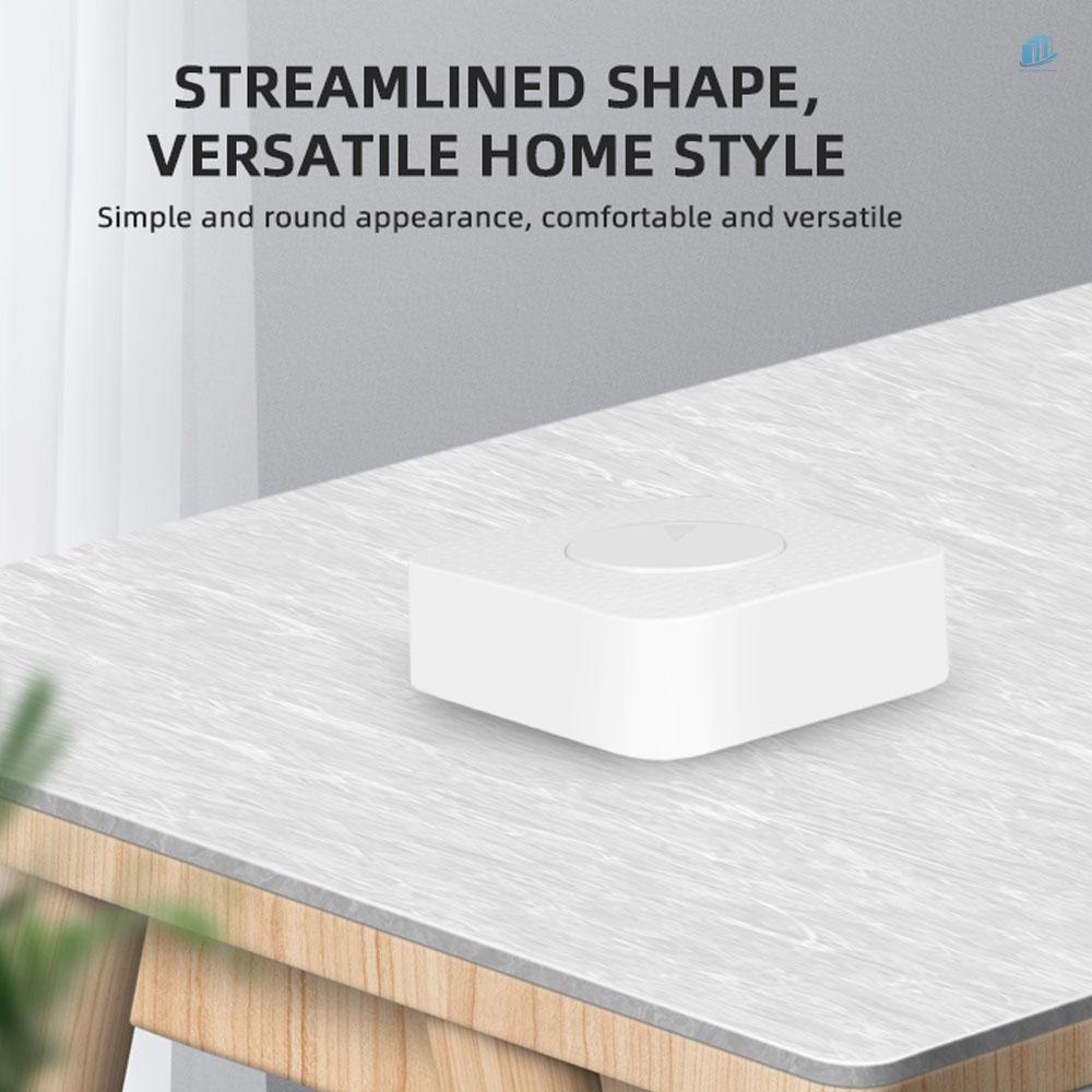 Máy Đo Chất Lượng Không Khí Thông Minh 6 Trong 1 (s2mwvn) Tuya Zigbee PM2.5 / Formaldehyde / TVOC / CO2 / Nhiệt Độ / Độ Ẩm Cho Nhà Ở / Văn Phòng