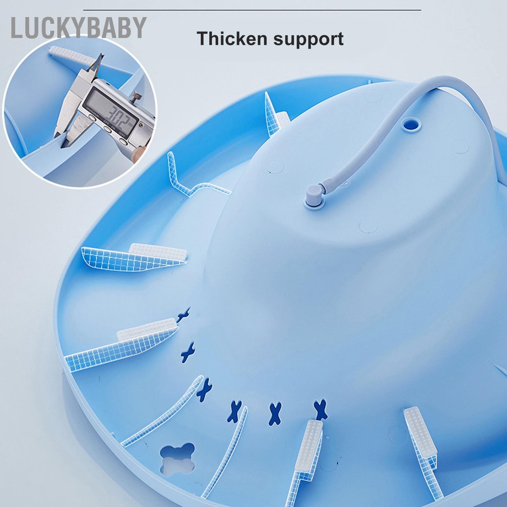 CHẬU XÔNG RỬA KÈM VÒI XỊT CHO PHỤ NỮ & MẸ SAU SINH - Thoát Nước Chống Trượt Vệ Sinh Nữ - LUCKYBABY