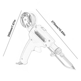 Automatically Send Tin Tool Alloy Abs Soldering Welding Repair Tool 1 Set