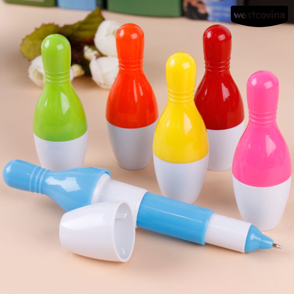 [COD]♪Set 10 Bút Bi Chống Nhòe Có Thể Kéo Dài Dễ Thương