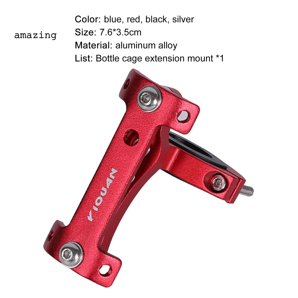 Giá Đỡ Bình Nước Gắn Yên Xe Đạp Không Phai Màu Chống Rỉ Sét