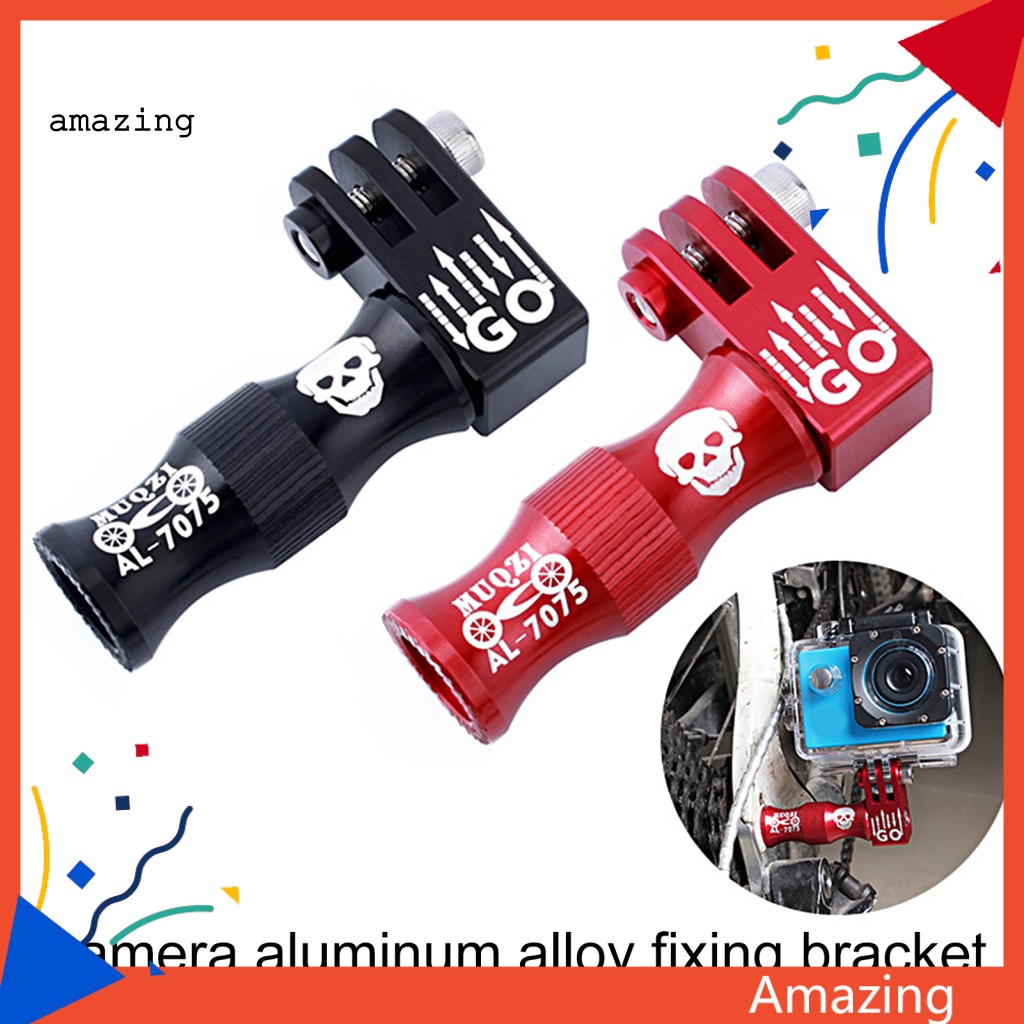 1 Bộ Giá Đỡ Camera Di Động Bằng Hợp Kim Nhôm Cho Xe Đạp