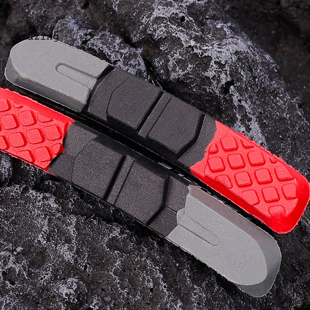 1 Cặp Má Phanh Xe Đạp Hình Chữ V Chống Mòn Dễ Lắp Đặt