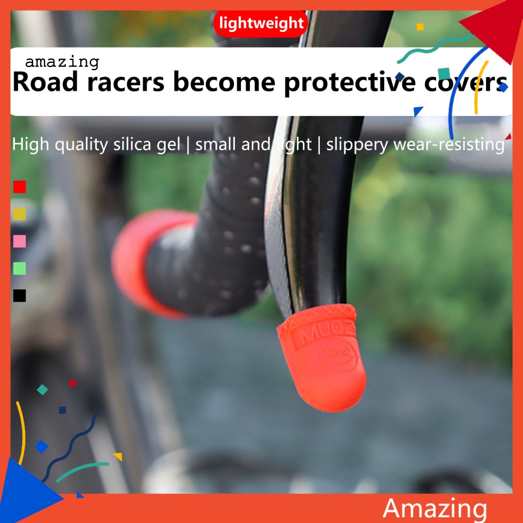 Bộ 3 Cặp Vỏ Bọc Tay Phanh Xe Đạp Bằng Silicone Tiện Dụng