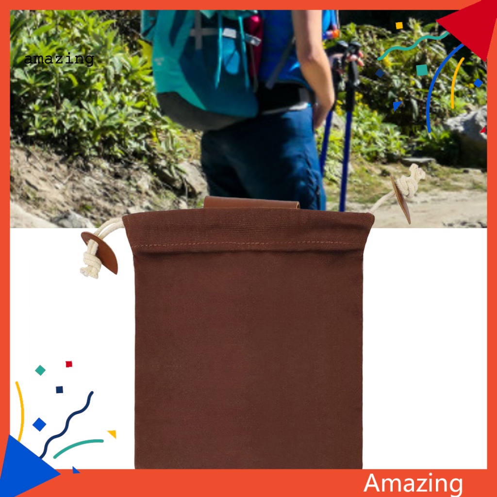 Túi Nilon Dây Rút Đựng Trái Cây Có Nút Bấm Thiết Kế Di Động Cho Hoạt Động Ngoài Trời