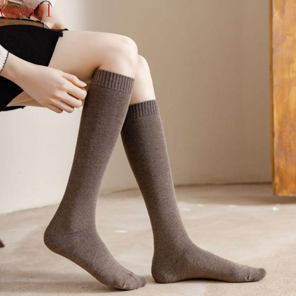 Vớ Cotton Màu Sắc Đơn Giản Phong Cách Đường Phố Hàn Quốc Cho Nữ