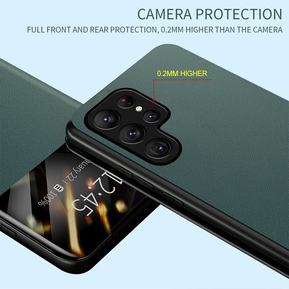 Bao Da Điện Thoại Nắp Lật Thông Minh Chống Sốc Có Giá Đỡ Cho Samsung Galaxy S23 Ultra Samsung Samsung Samsun S23 S23Plus