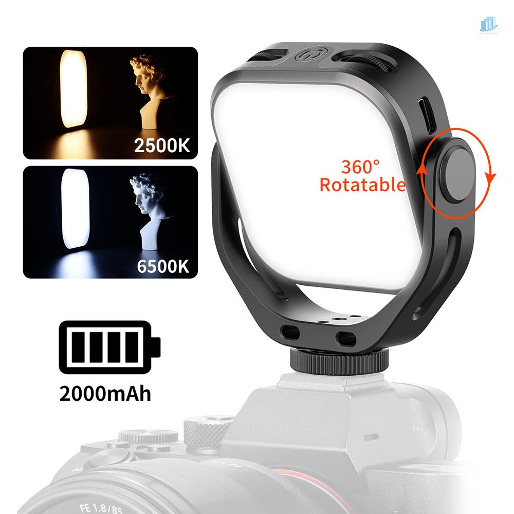 Đèn LED Mini smartwatchinone VL66 Mini Video 6W CRI95 2500K-6500K Pin 2000mAh Có Thể Sạc Lại