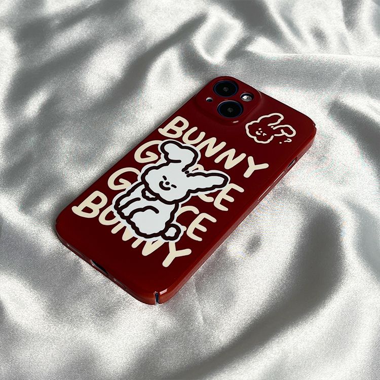 Phụ Kiện Đa Dạng Độc Đáo Tiện Dụng813711Ốp Điện Thoại Cứng In Hình Thỏ Cầu May Mắn Cho Iphone 12 Xr Xs Max 14 12
