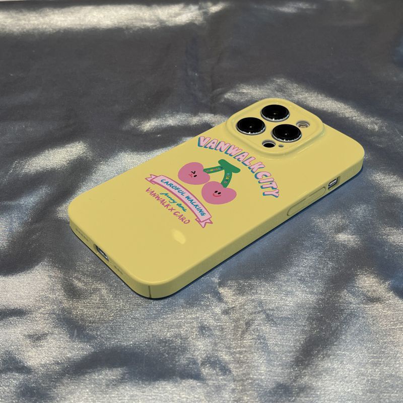 Ốp Điện Thoại Màu Kẹo Phong Cách Retro Cho Iphone 8 13Plus 11Promax 7 14 Xr 12 / xs 8IFR