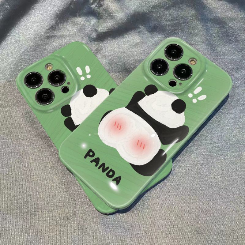 Ốp Điện Thoại Cứng Họa Tiết Gấu Trúc Dễ Thương Cho Apple / 14pro 8piPhone1311xsmax Ass 12 max / / ZIG9