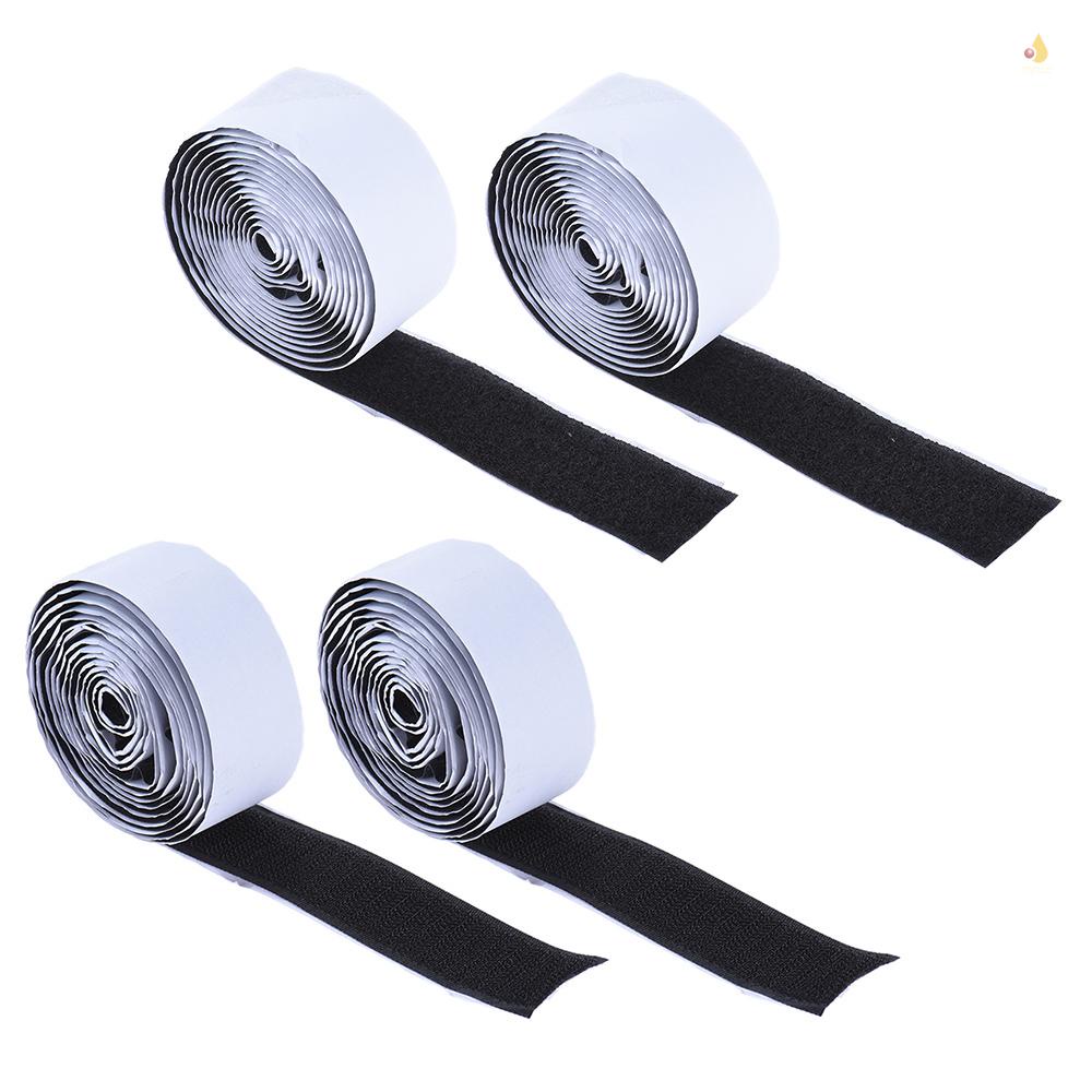 Bộ 4 Miếng Gắn Bàn Đạp Chiều Dài 2M Rộng 3CM Chuyên Dụng Cho Guitar Kèm 2 Móc + 2 Vòng Đệm