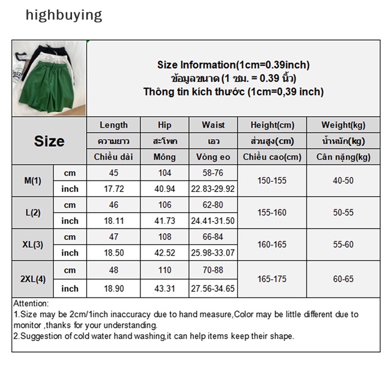 Hbvn Belle Quần Short Baggy Eo Cao Dáng Rộng Phong Cách Thể Thao Giản Dị Dễ Phối Đồ BF Hàn Quốc