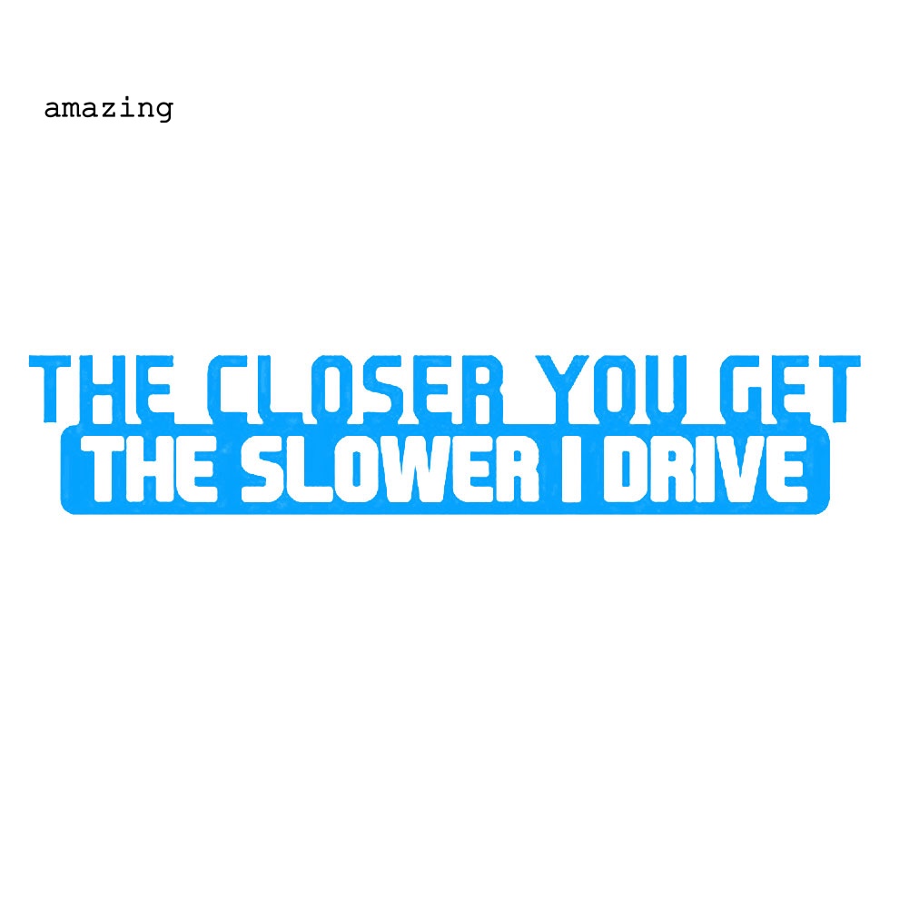 Miếng Dán Phản Quang Họa Tiết Chữ Vui Nhộn Trang Trí Thân Xe Hơi / Xe Tải