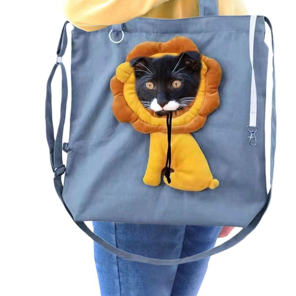 KUNHEV Túi vải Hình Sư Tử Cho Thú Cưng