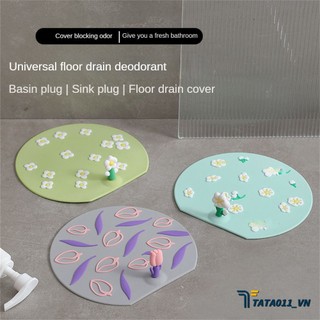Dụng cụ khử mùi cống thoát sàn nắp đậy cống thoát nước sàn nhà vệ sinh miếng silicon khử mùi chống mùi dụng cụ bịt cống chống mùi vn1