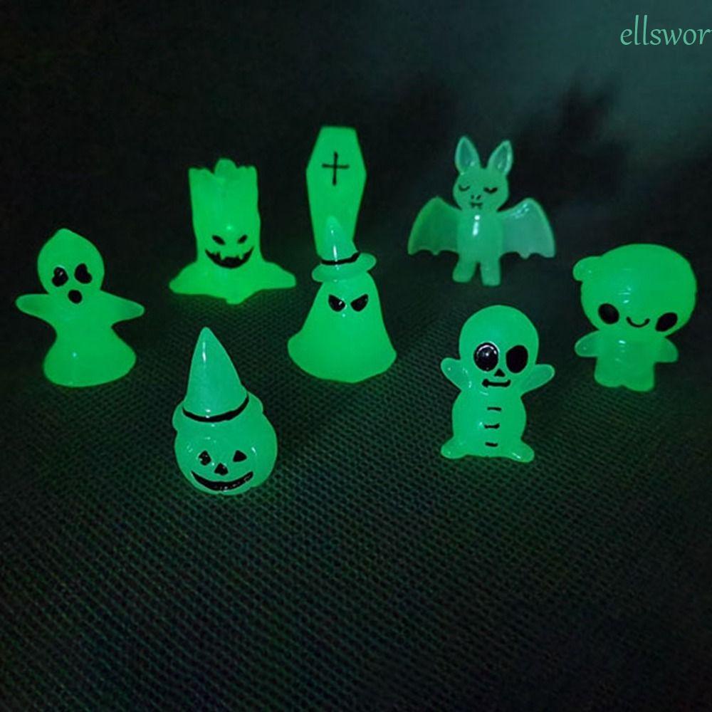 Đồ Chơi Hình Con Ma Phát Sáng Trong Đêm Bằng Nhựa Resin Chất Lượng Cao Trang Trí Halloween