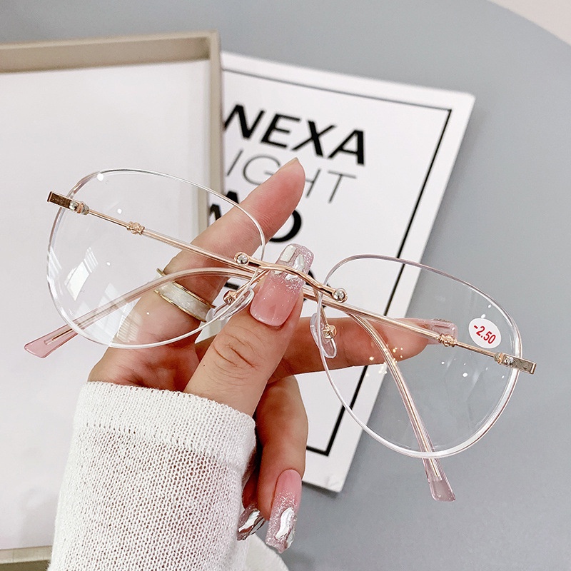 Hàng Mới Về Kính Mát Không Gọng Thời Trang Cổ Điển 3306