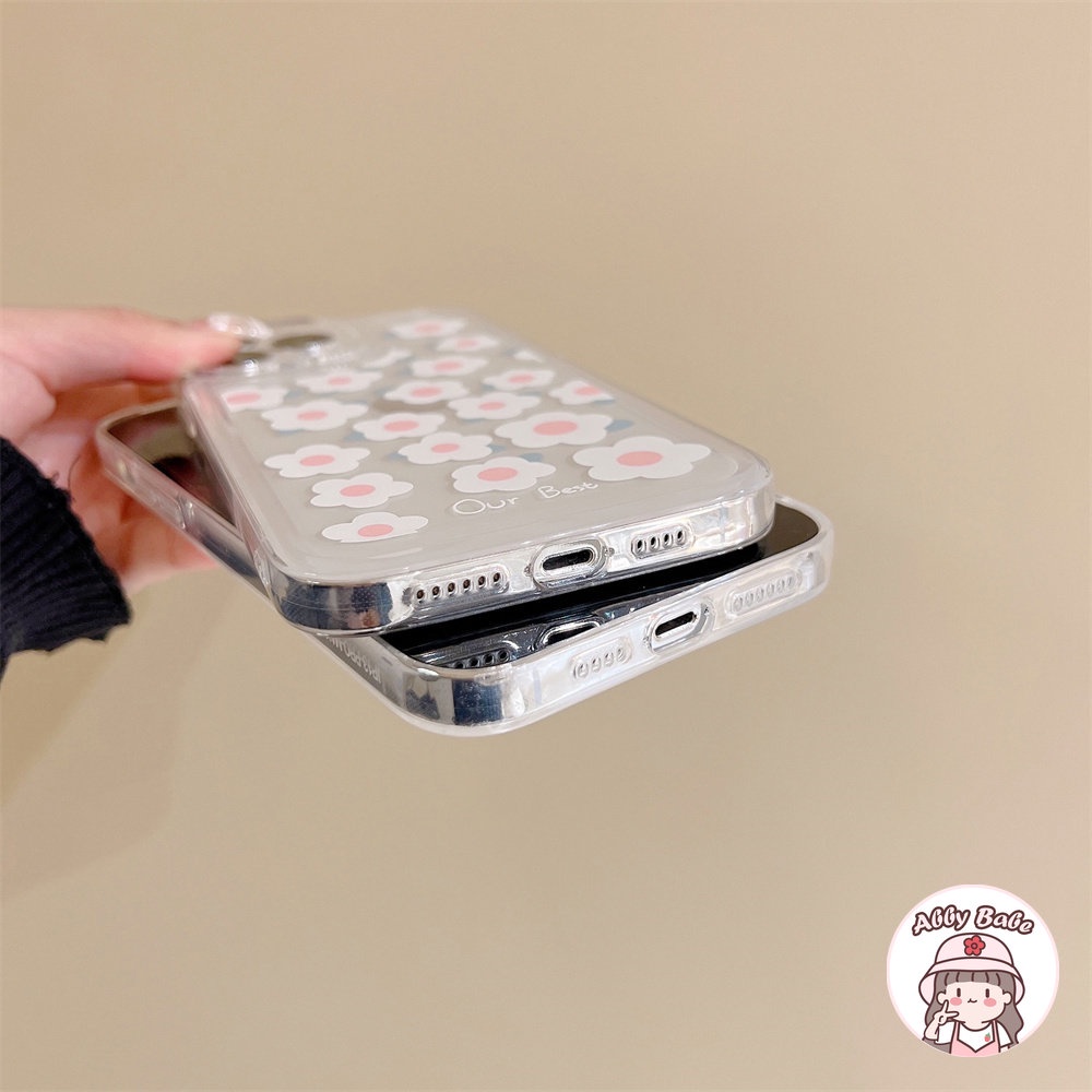Ốp Điện Thoại TPU Mềm Chống Sốc Họa Tiết Hoa Cúc Cho IPhone 14 Pro Max 11 12 11 Pro Max X XS 7Plus