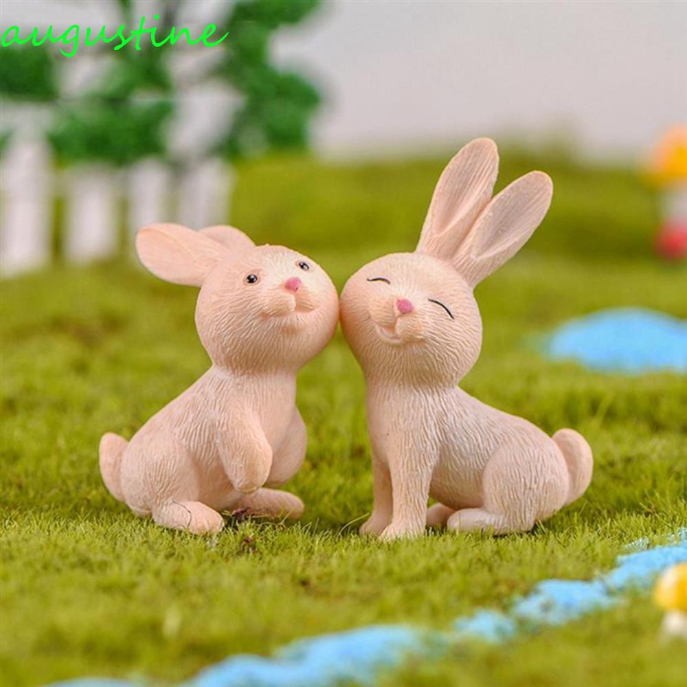 Đồ trang trí Thỏ AUGUSTINE Mini Trang Trí Tiểu Cảnh Bonsai