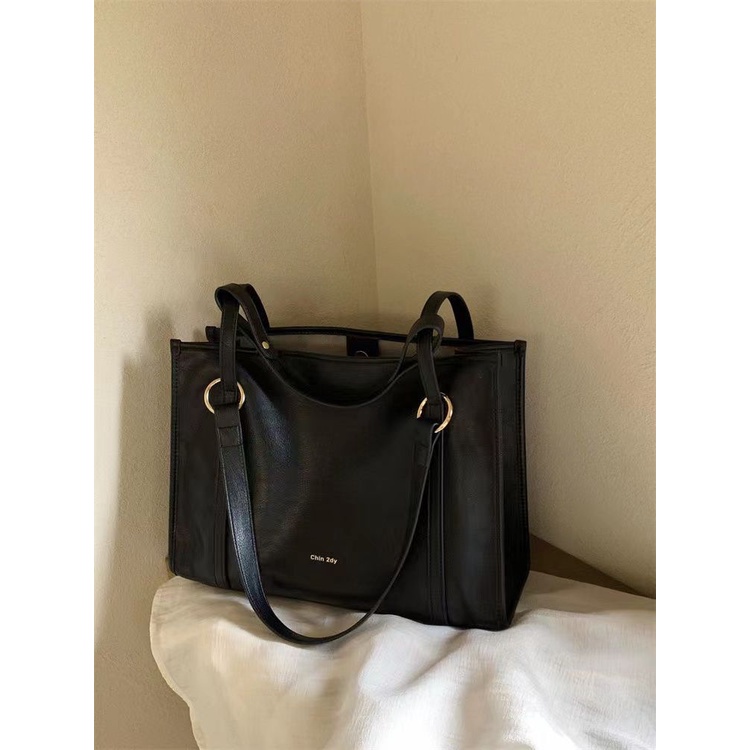 Túi Tote Đeo Vai Kích Cỡ Lớn Phong Cách Thời Trang 2023 Kích Thước 37X26X13