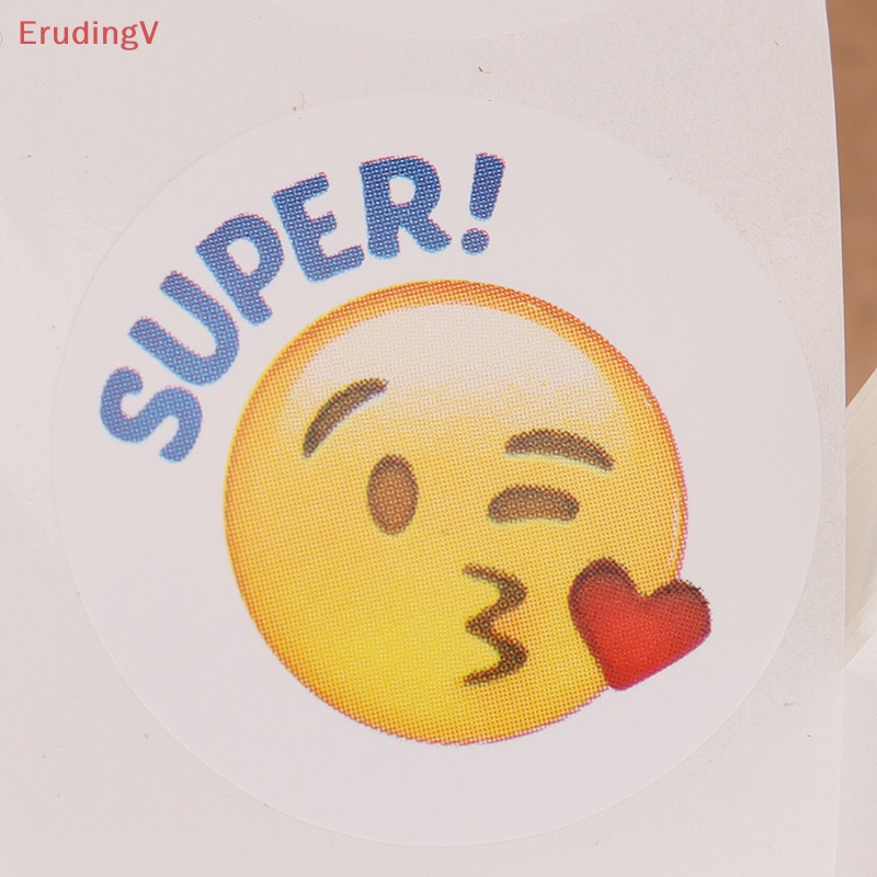 Bộ 500 Miếng Dán Mặt Buồn Tròn Dùng Làm Phần Thưởng Cho Giáo Viên [Mới] [Mới]