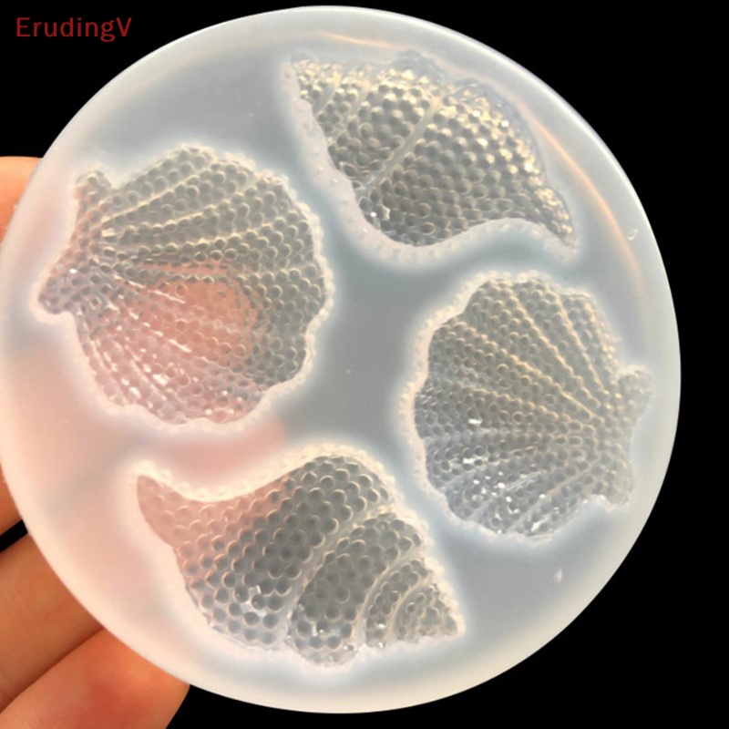 Khuôn Làm Mặt Dây Chuyền Thủ Công Hình Vỏ Sò / Con Ốc