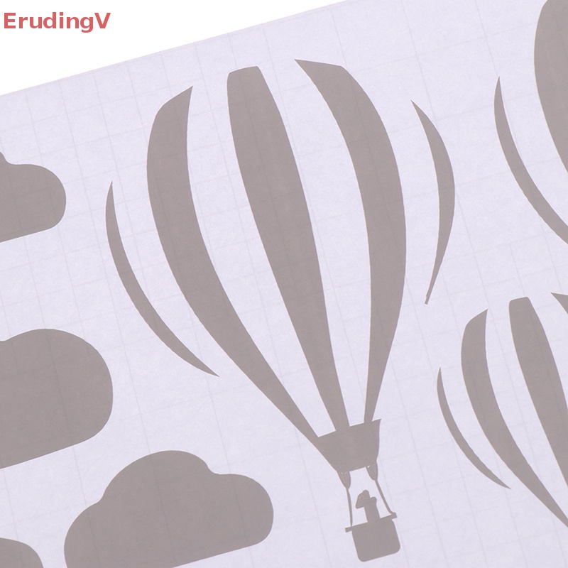[ErudingV] Đề Can Dán Tường Hình Khinh Khí Cầu Đám Mây Lớn DIY Trang Trí Phòng Trẻ Em [Mới]