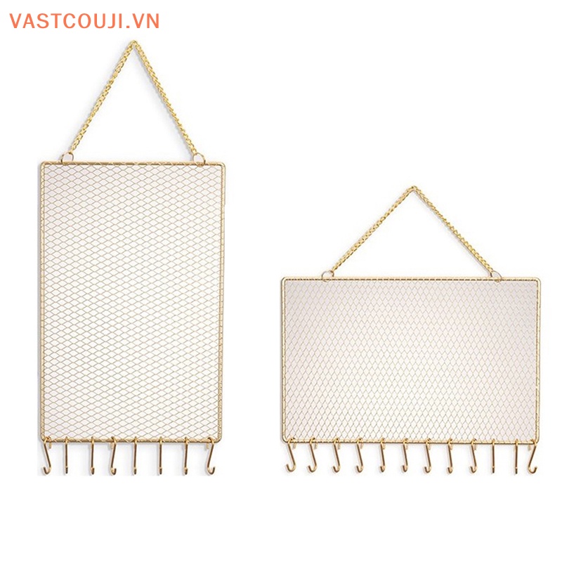 Móc Treo Bông Tai Gắn Tường Trang Trí Họa Tiết Kim Cương Sắp Xếp Gọn Gàng