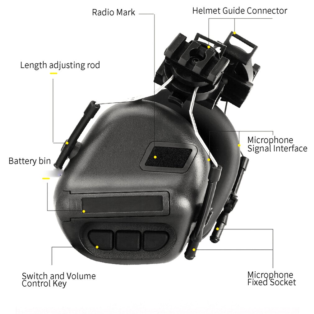 Headset Helmet-Type Game Headphone Fifth Generation Chip Removable Design For Games [Q/3]