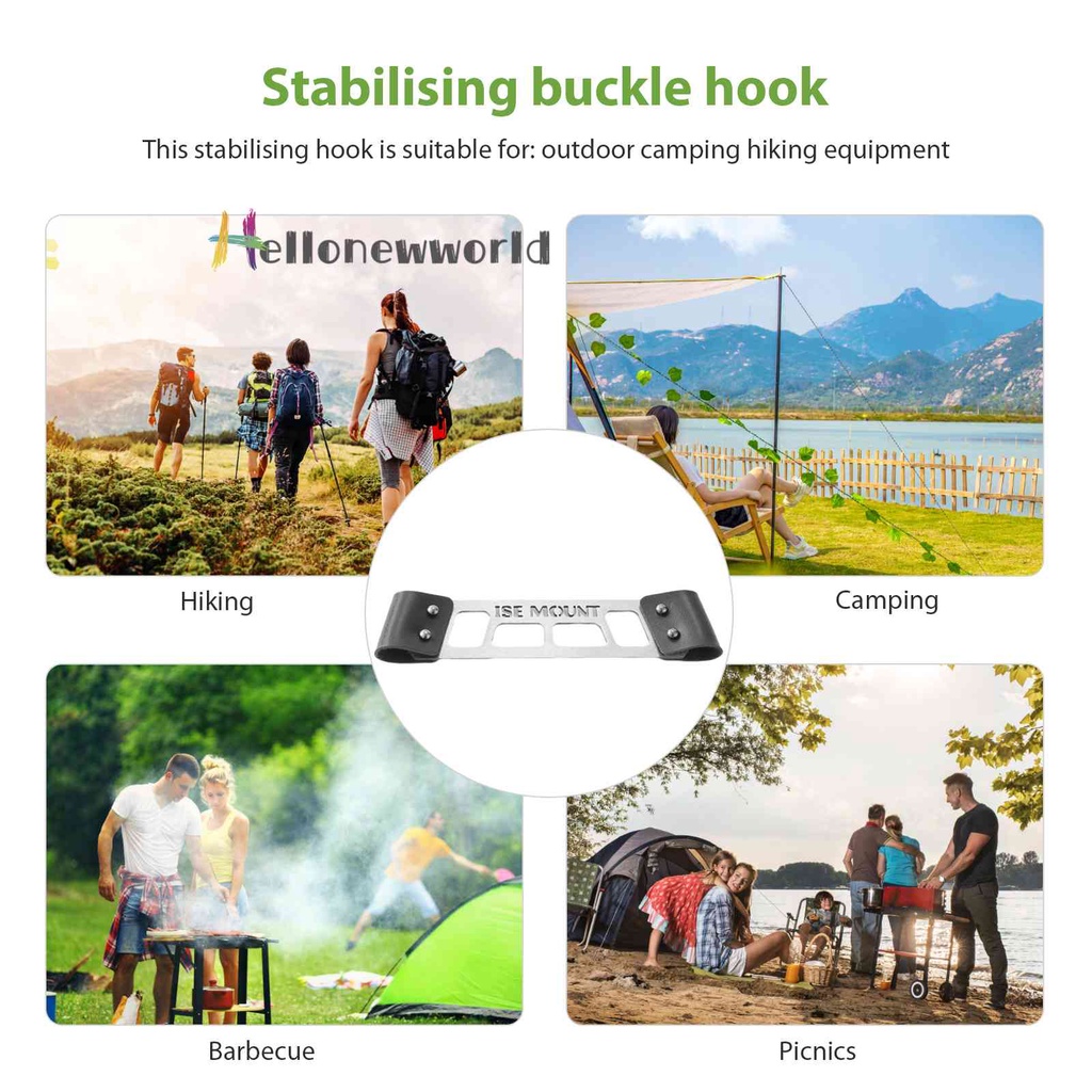 Khóa Tam Giác Gọn Nhẹ Dùng Để Phơi Đồ Khi Đi Cắm Trại