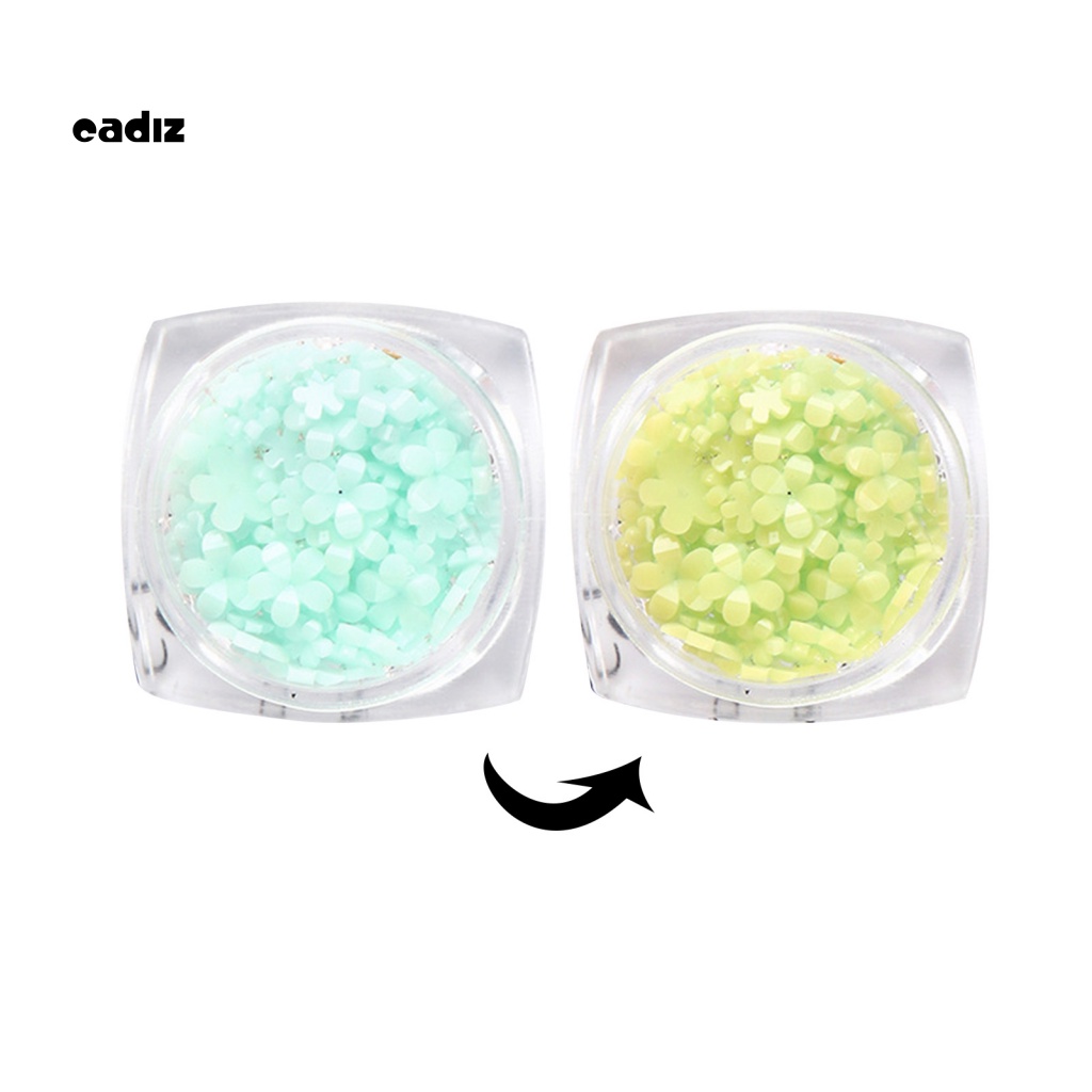 1 Hộp Cánh Hoa 3D Bằng Nhựa Resin Dùng Trang Trí Móng Tay DIY