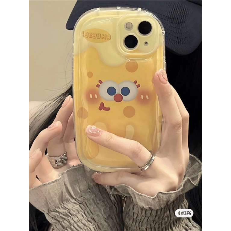 ✅Ốp Điện Thoại Dẻo Họa Tiết Hoạt Hình SpongeBob Cho Iphone14promax / 13 7116 8pxs W9JY