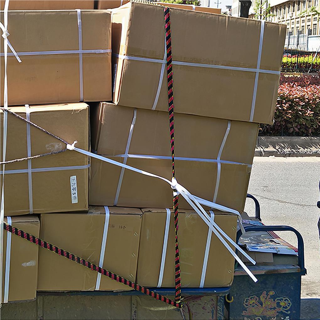 Dây Cao Su 3M Bản Dẹt Co Giãn Chống Trầy Xước Kèm Đai Khóa Có Thể Điều Chỉnh Dùng Để Cố Định Hành Lý / Xe Đạp / Xe Máy