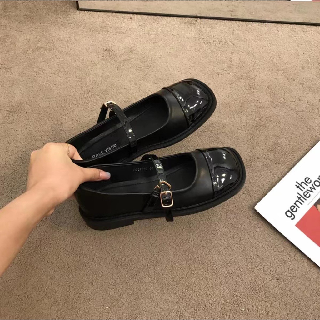 Giày búp bê JINXCHOY xinh xắn thời trang thanh lịch dành cho nữ  AA6306