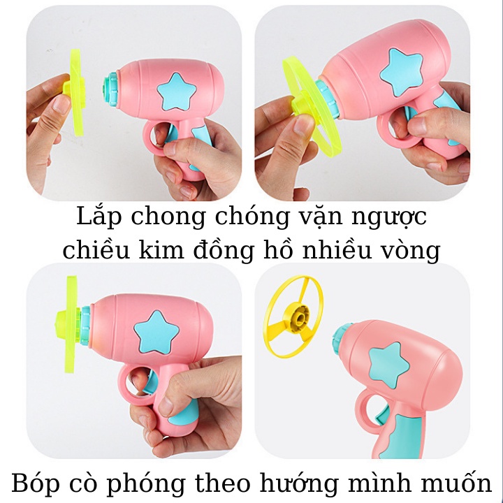 Đồ chơi súng bắn chong chóng kèm con quay phát sáng _ cáp sạc iphone