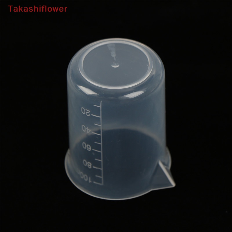 Set 2 Cốc Đo Lường 100mL Bằng Nhựa Trong Suốt Tiện Dụng