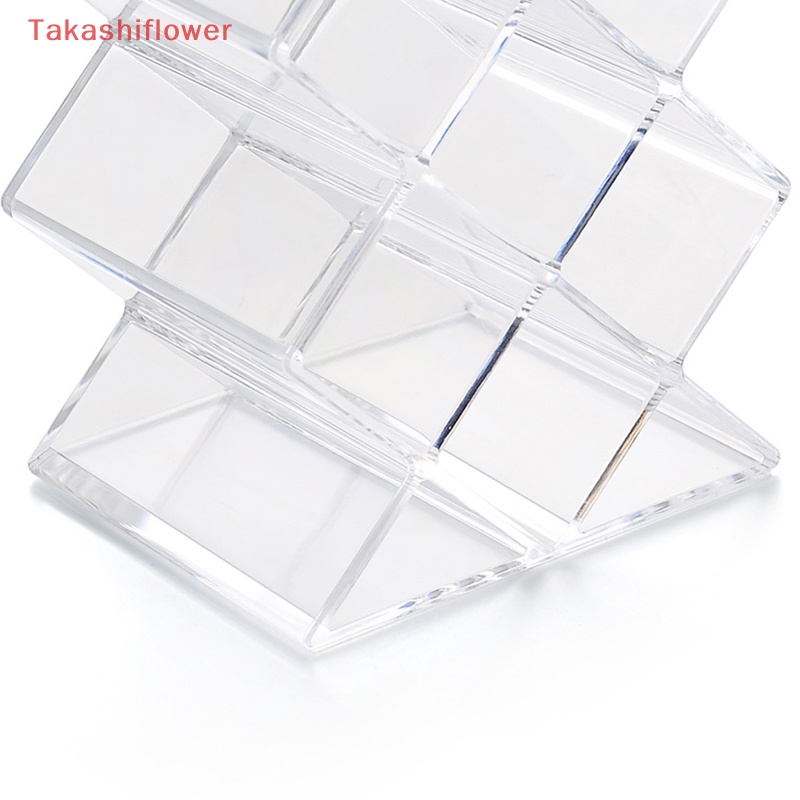 Khay Nhựa Acrylic Trong Suốt 16 / 24 Ngăn Đựng Son Môi Tiện Dụng