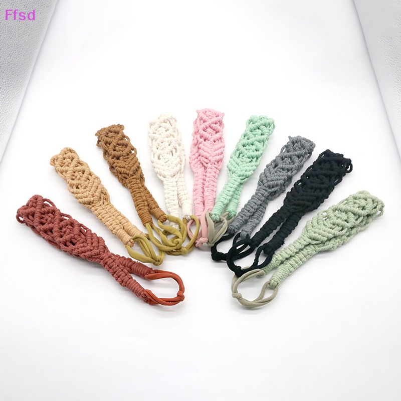 Băng Đô Vải Cotton Bện Co Giãn Phong Cách Boho Cổ Điển Cho Nữ