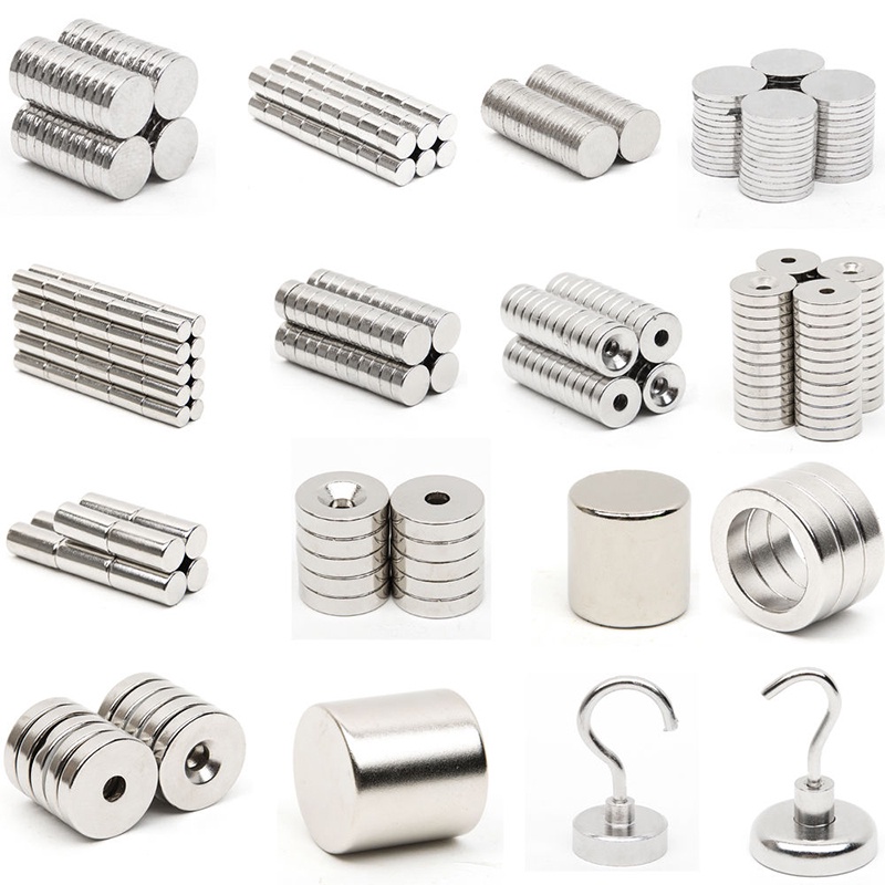 1 Nam Châm Hít Tủ Lạnh N52 Neodymium Mini Siêu Mạnh